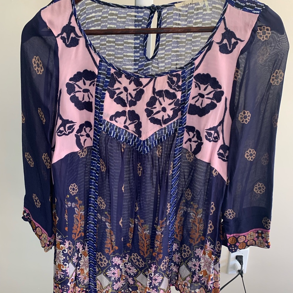 Anthropologie Boho blouse